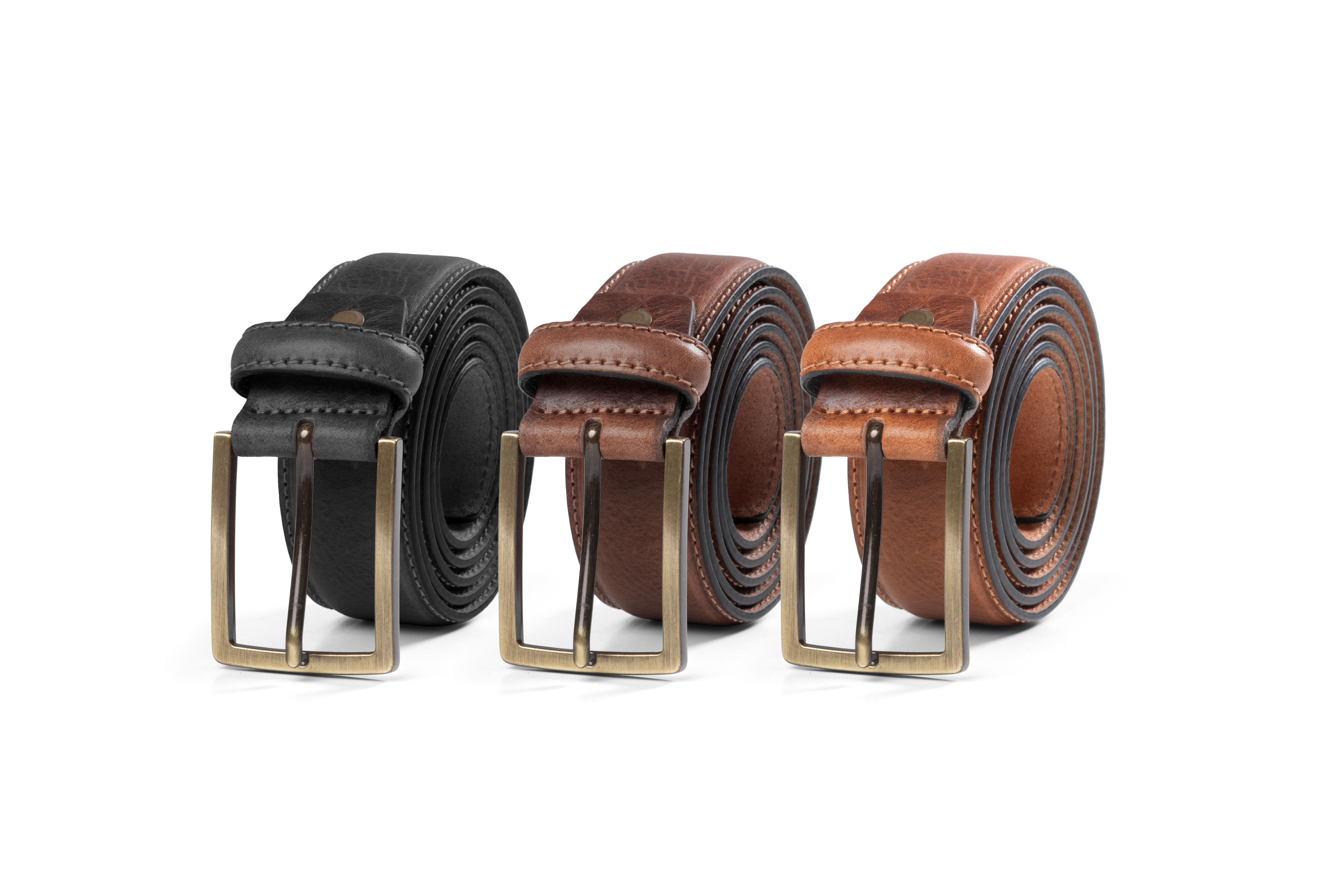 Italian leather belts
